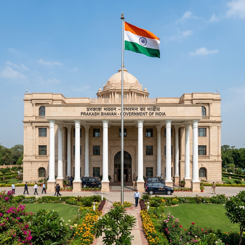 Indian Government Bhavan Administrative Building